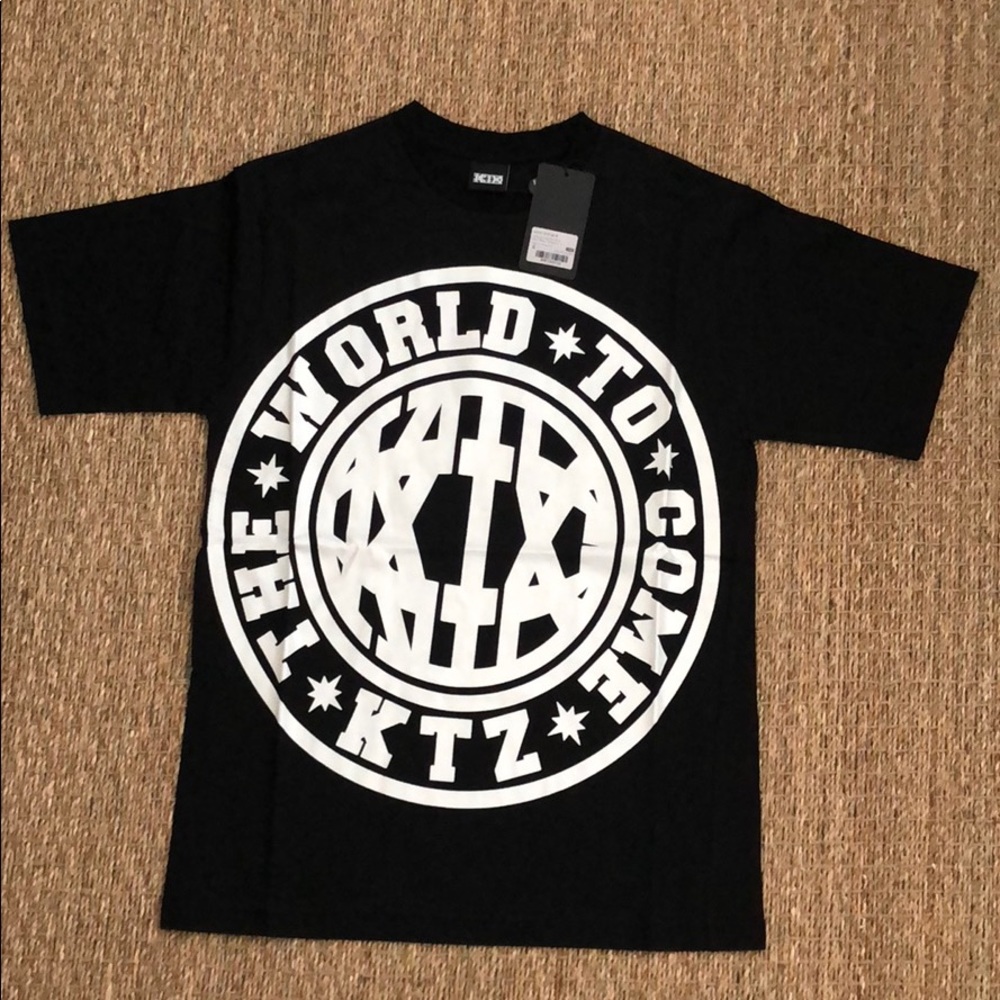 KTZ oversized logo print slim Tee